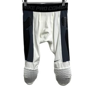 Nike Pro Combat Thief Slider Baseball Pants Men’s Small White 503837-100